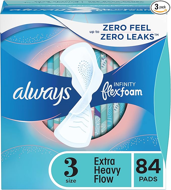 Always Infinity Flexfoam -Size 3 -84 count