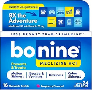 Bonine Motion Sickness Tablets