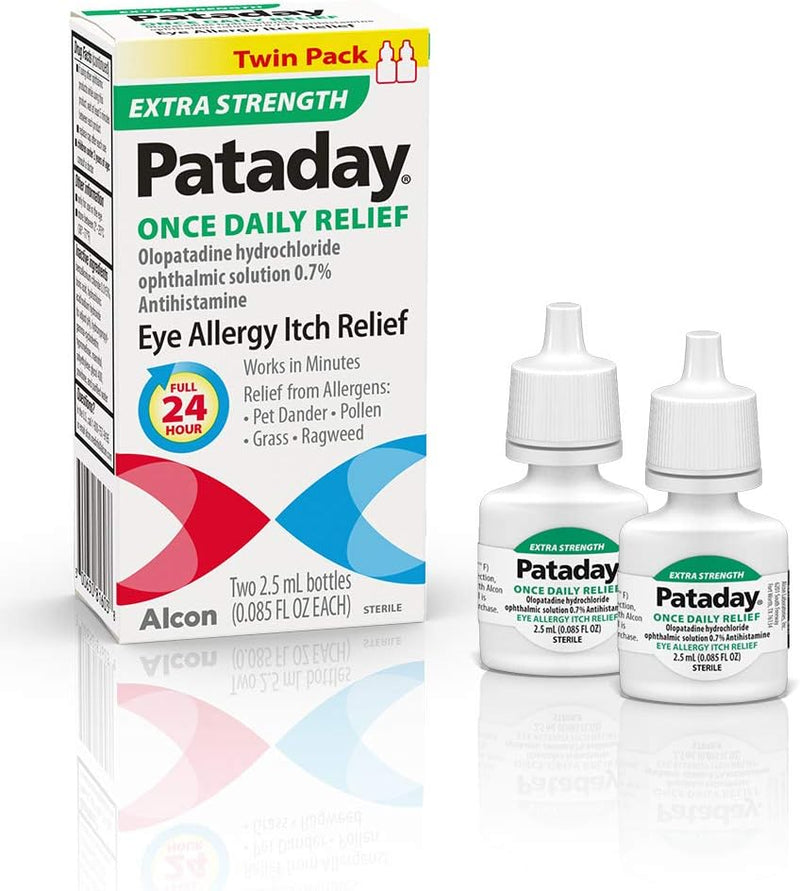 Pataday Once Daily Relief Extra Strength Relief 2.5ml, 2 Count