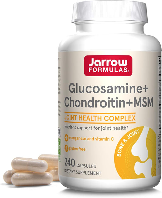 Jarrow Formulas Glucosamine and Chondroitin- 240 count