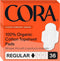 Cora Ultra Thin Organic Cotton Period Pads- 36 count