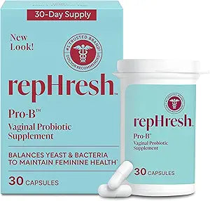 RepHresh Pro B Probiotic Supplement Capsules- 30 count