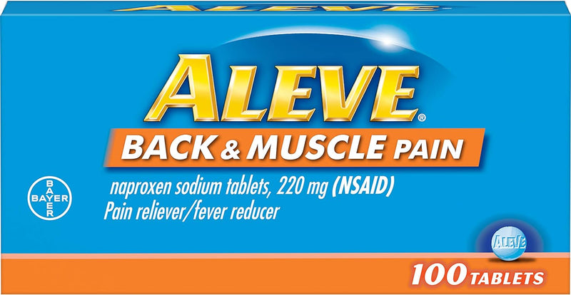 Aleve Back and Muscle Pain 220 mg--100 ct.