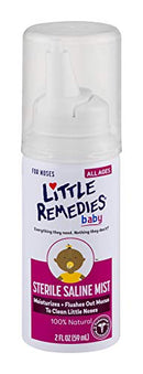 Little Remedies Sterile Saline Nasal Mist