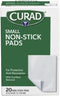 Curad Non-Stick Pads- 20 count