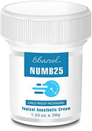 Ebanel 5% Lidocaine Topical Numbing Cream Maximum Strength