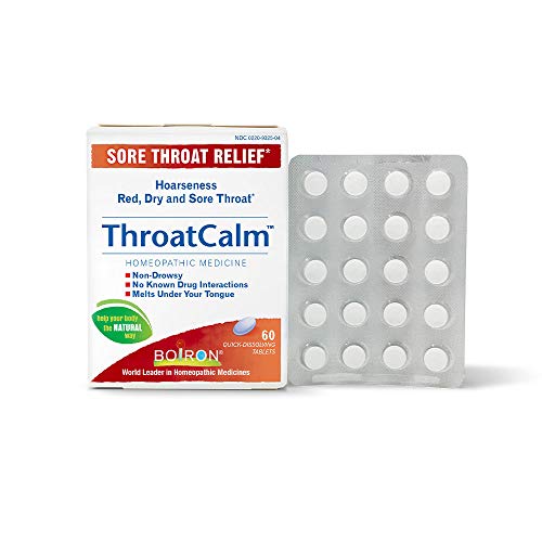 Boiron Throatcalm Tablets