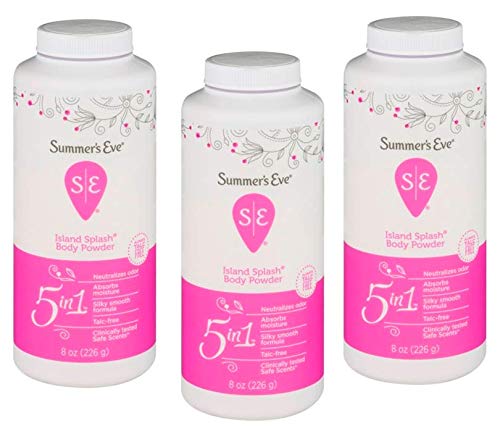 Summer's Eve Island Splash Body Powder- 3 pack