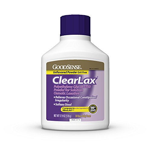 GoodSense ClearLax Polyethylene Glycol 3350 Powder