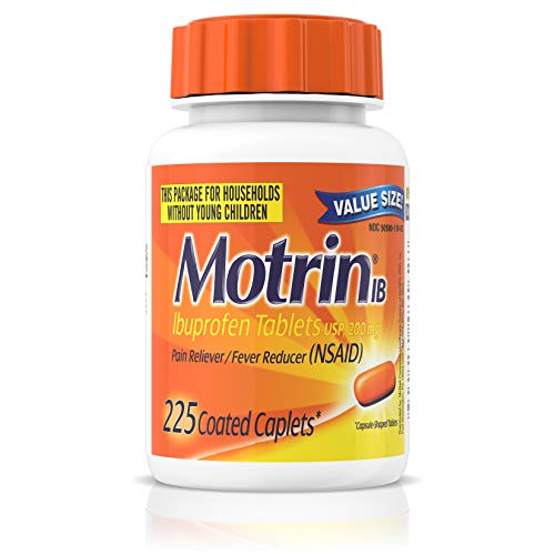 Motrin IB Ibuprofen 200mg Tablets- 225 count