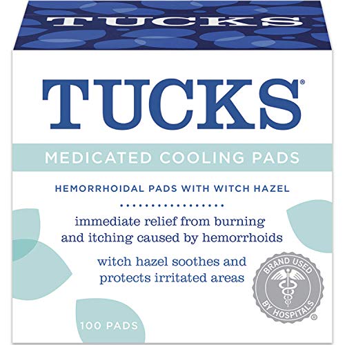 TUCKS Md Cool Hemorrhoid Pads- 100 Count