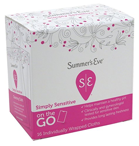 Summer's Eve Cleansing Cloths Simply Sensitive- 16 Count