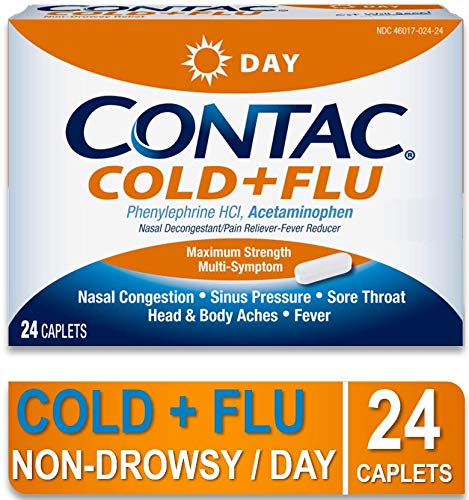 CONTAC Cold & Flu Multi-Symptom Relief Caplets