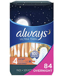 Always Ultra Thin Feminine Pads 84 Count