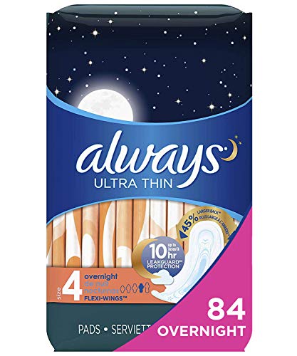 Always Ultra Thin Feminine Pads 84 Count