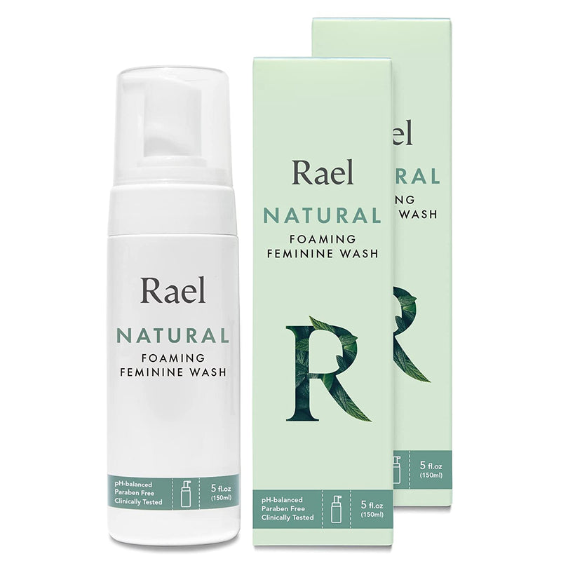 Rael Natural Feminine Cleansing Foaming Wash- Pack of 2