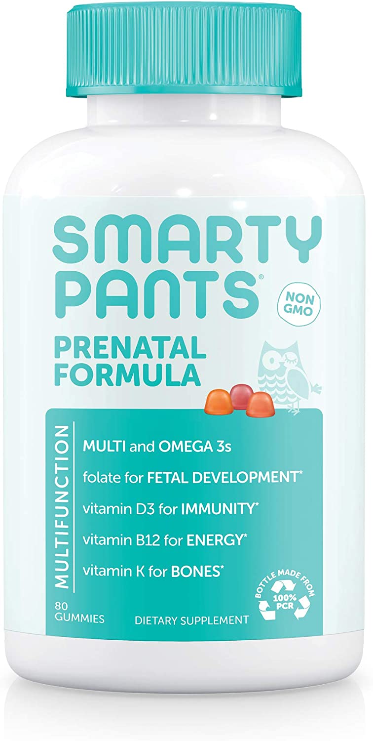 Smarty Pants Prenatal Formula Daily Gummy Vitamins- 80 count