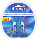 Abreva Docosanol Cold Sore Cream: Twin Pack