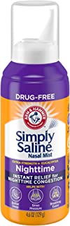 Arm & Hammer Simply Saline Nighttime Nasal Mist