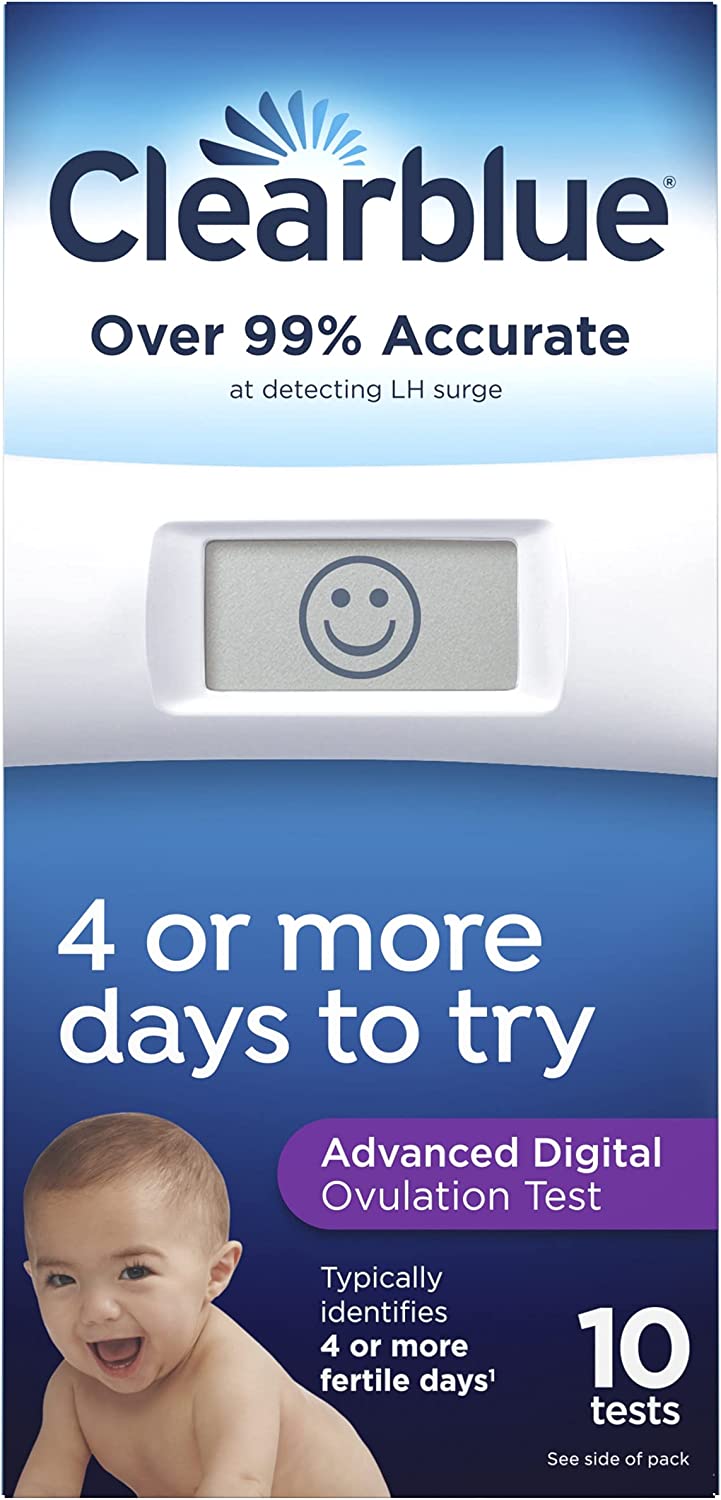 Clearblue Advanced Digital Ovulation Tests - 10 Tests