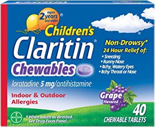 Children's Claritin Chewables Tablet 5mg 40 ct