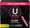 U by Kotex Compact Tampons Regular Multipack- 180 count (6 packs of 30)