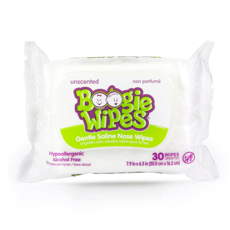 Boogie Wipes Unscented 30 Count